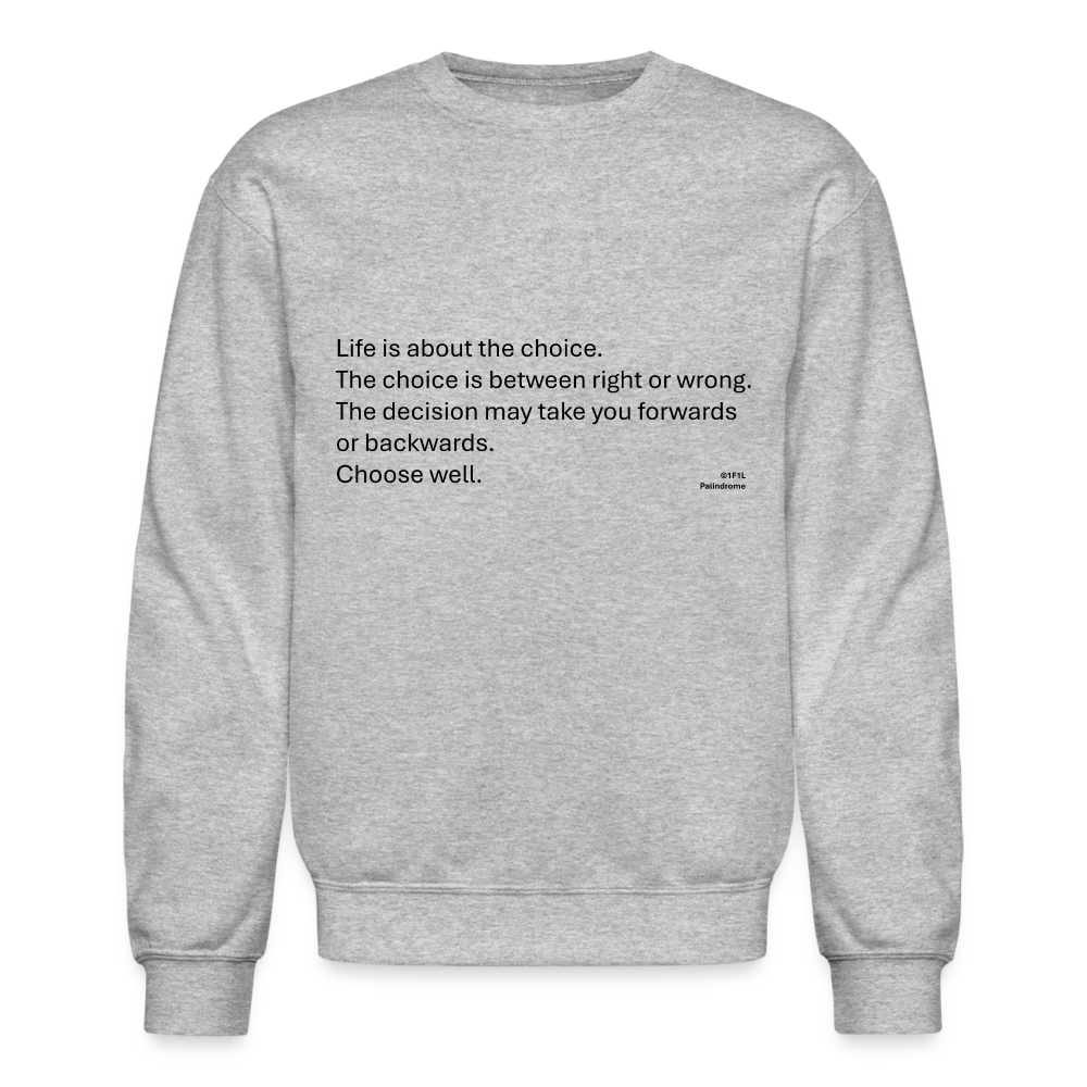 Our WOW Palindrome - heather gray