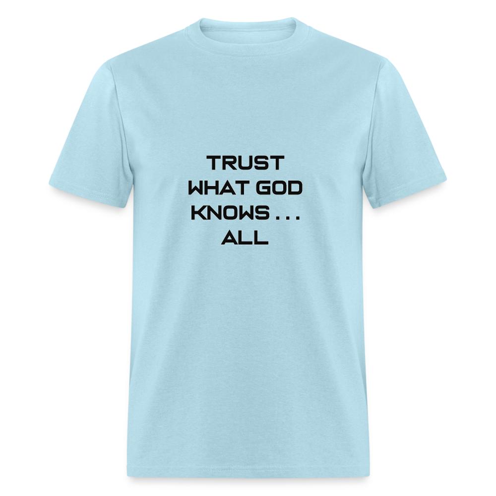 Trust What God Knows . . .All - powder blue