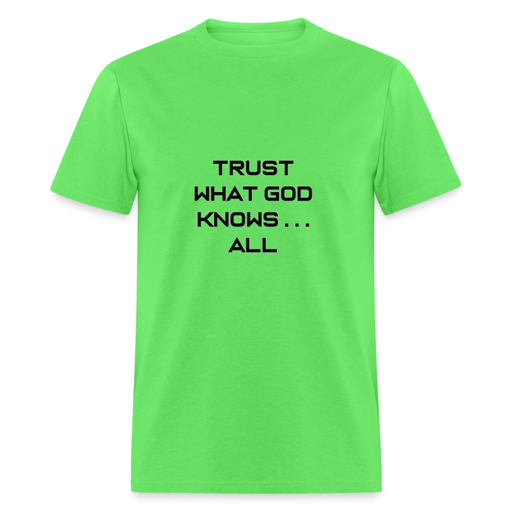 Trust What God Knows . . .All - kiwi