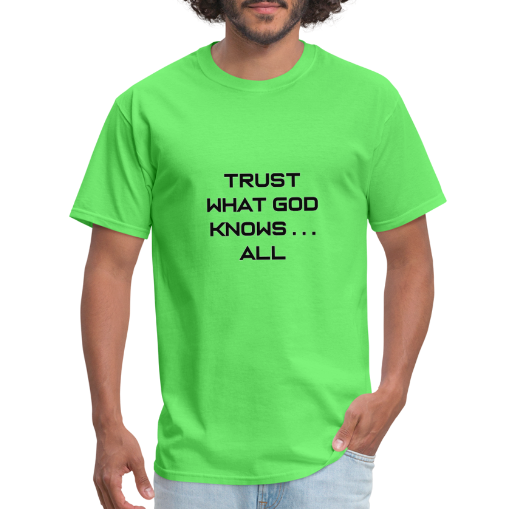 Trust What God Knows . . .All - kiwi