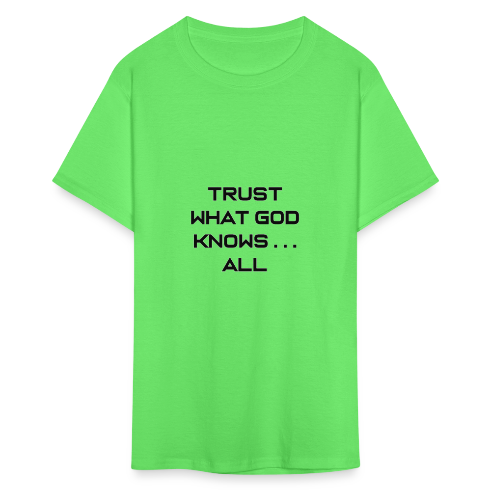 Trust What God Knows . . .All - kiwi