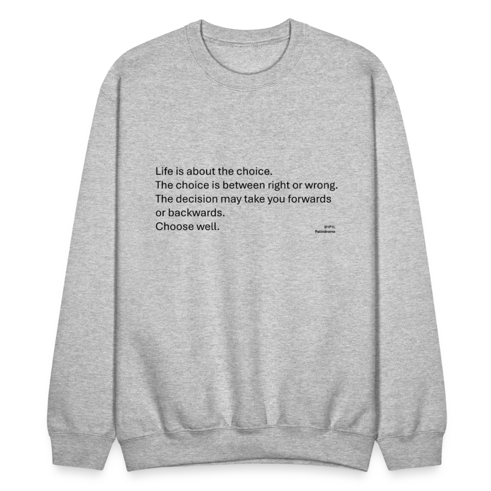 Our WOW Palindrome - heather gray