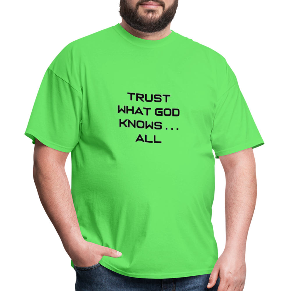 Trust What God Knows . . .All - kiwi