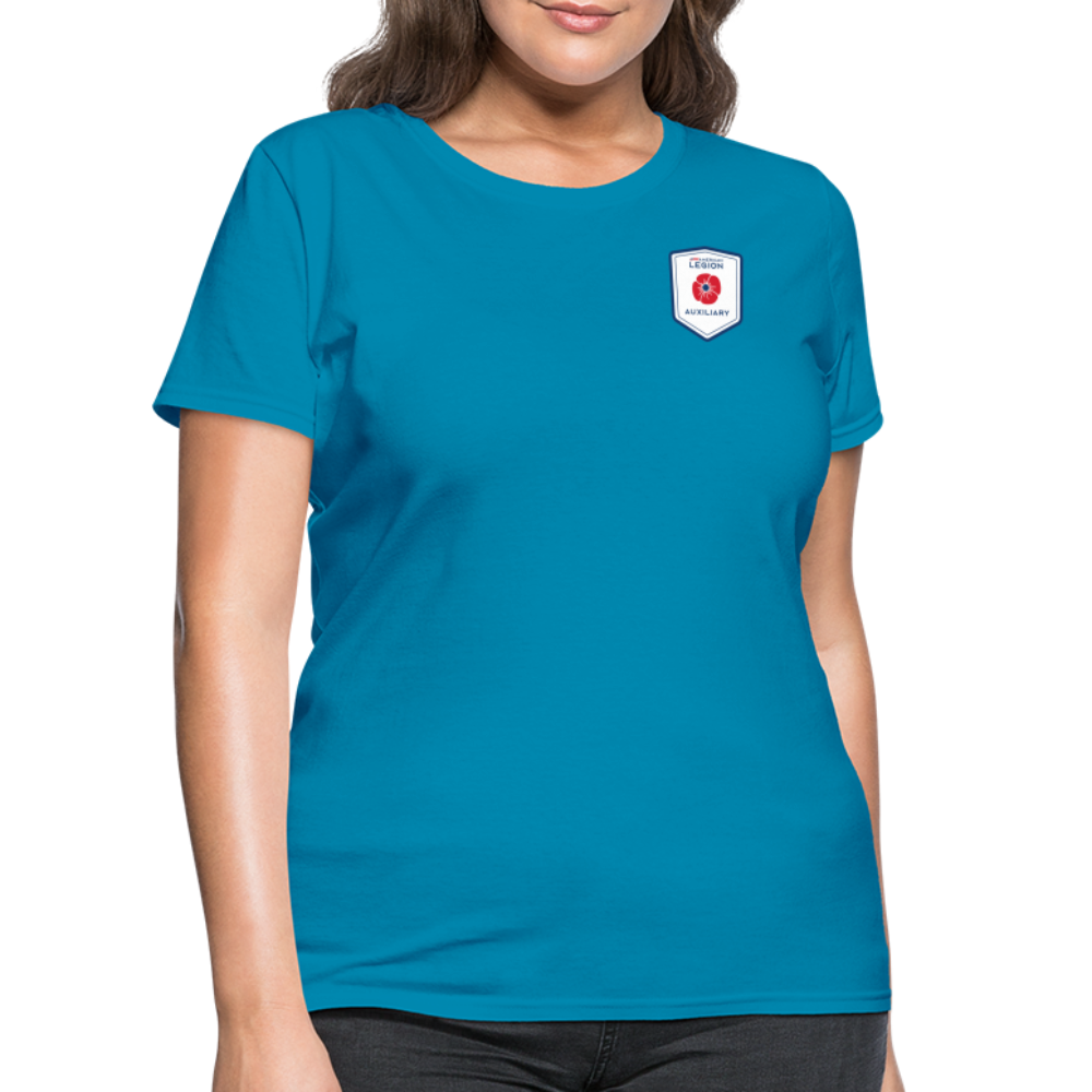 ALA Poppy Women's T-Shirt - turquoise