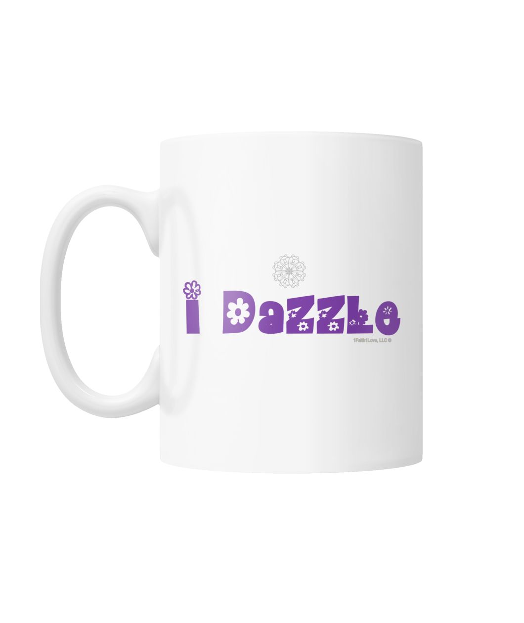 I DAZZLE White Coffee Mug (P)