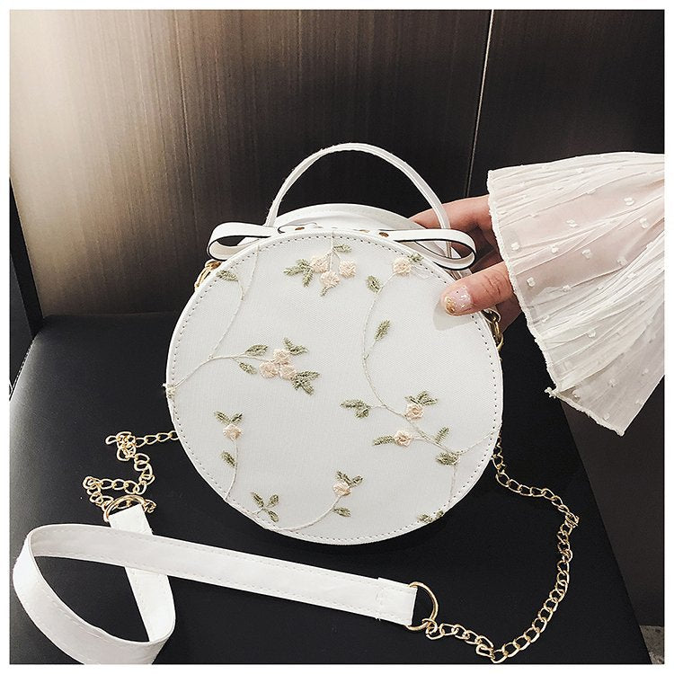 Shoulder bag female Korean lace love bag
