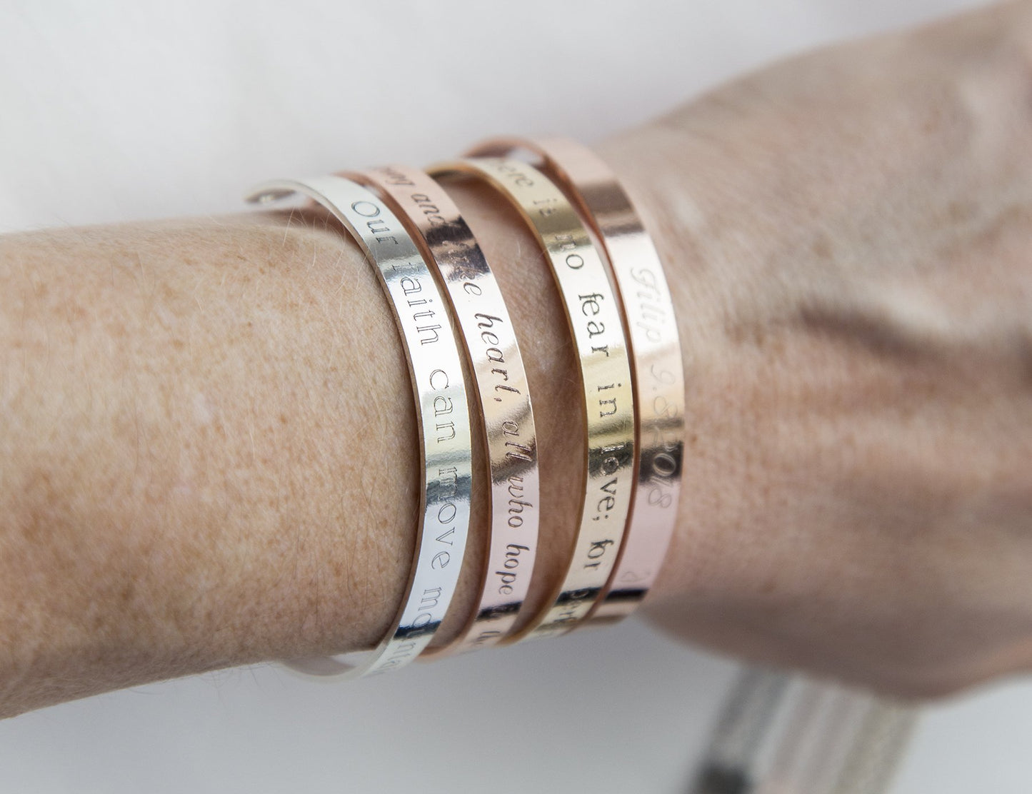 Love is Patient Love is Kind Bracelet