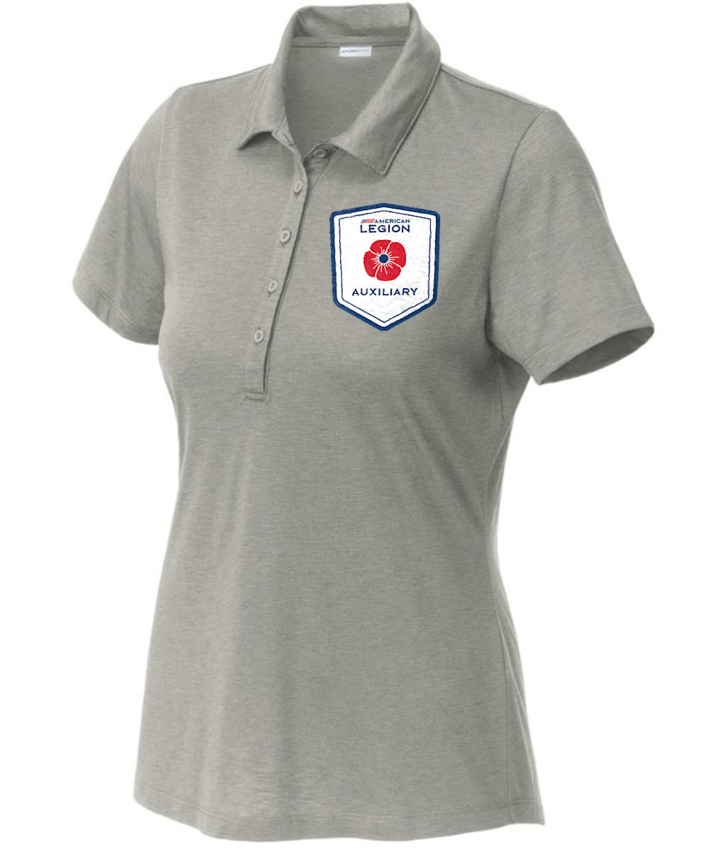 ALA Poppy Embroidered Sport-Tek ® Ladies PosiCharge ® Strive Polo