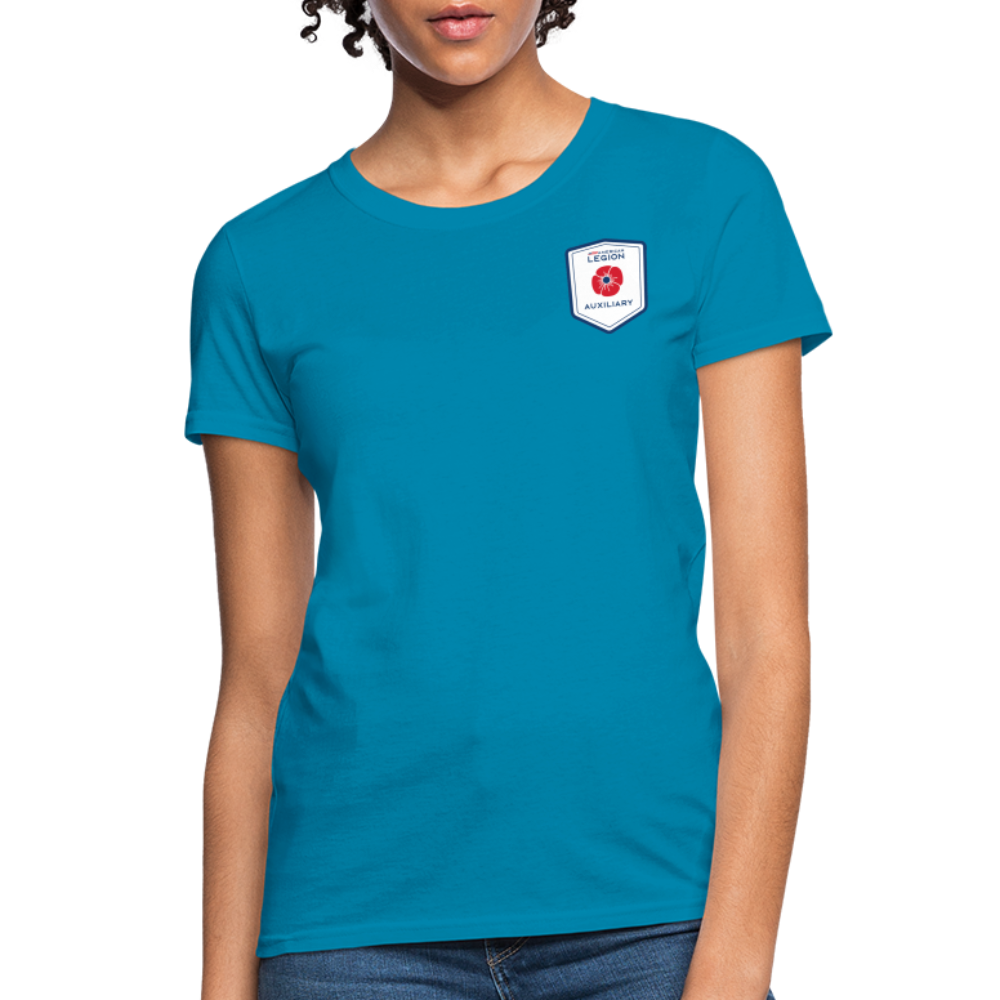 ALA Poppy Women's T-Shirt - turquoise