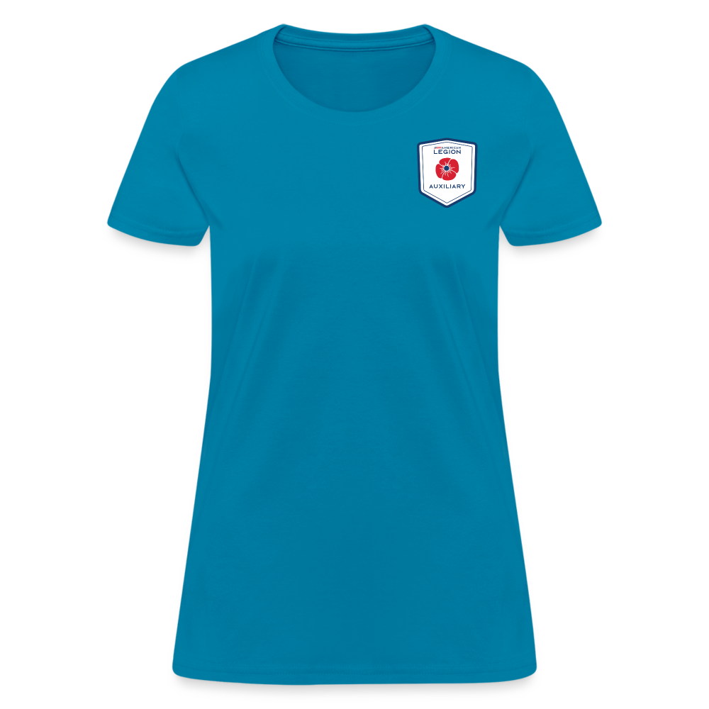 ALA Poppy Women's T-Shirt - turquoise