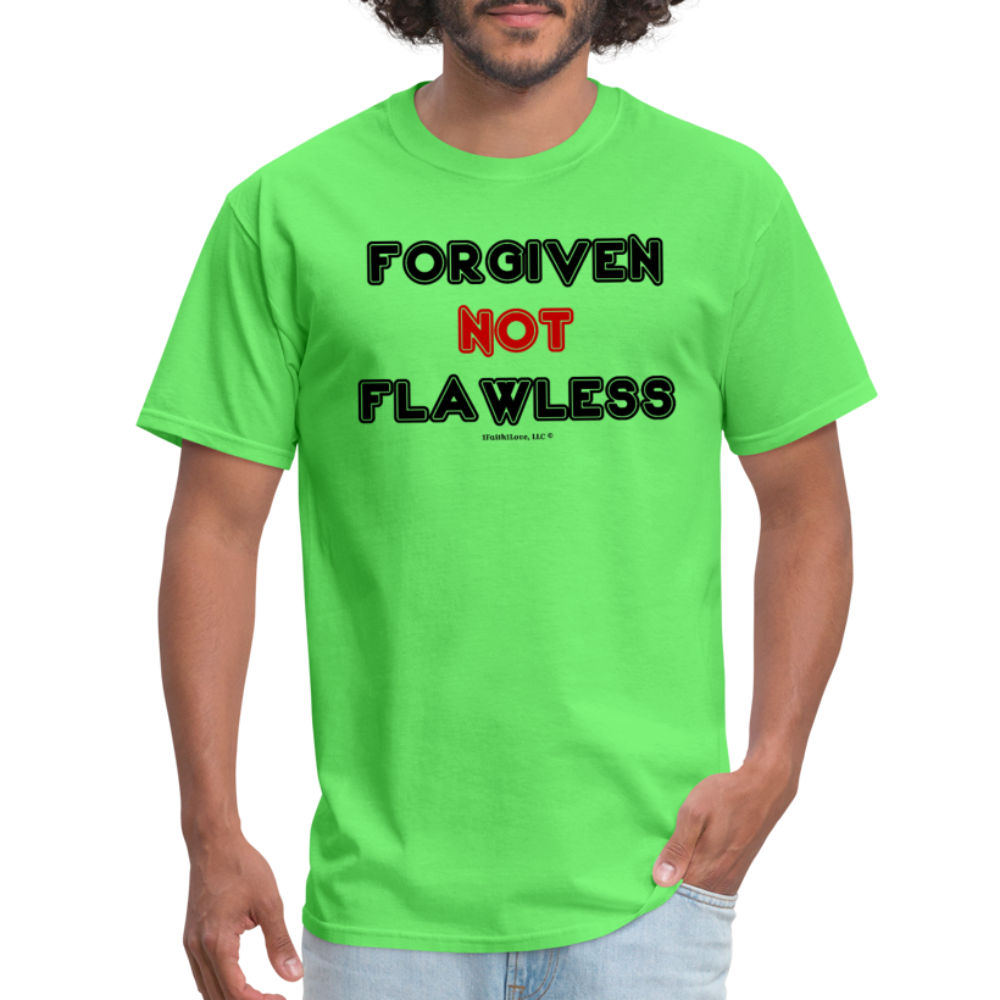 Forgiven Not Flawless Unisex Classic T-Shirt - kiwi
