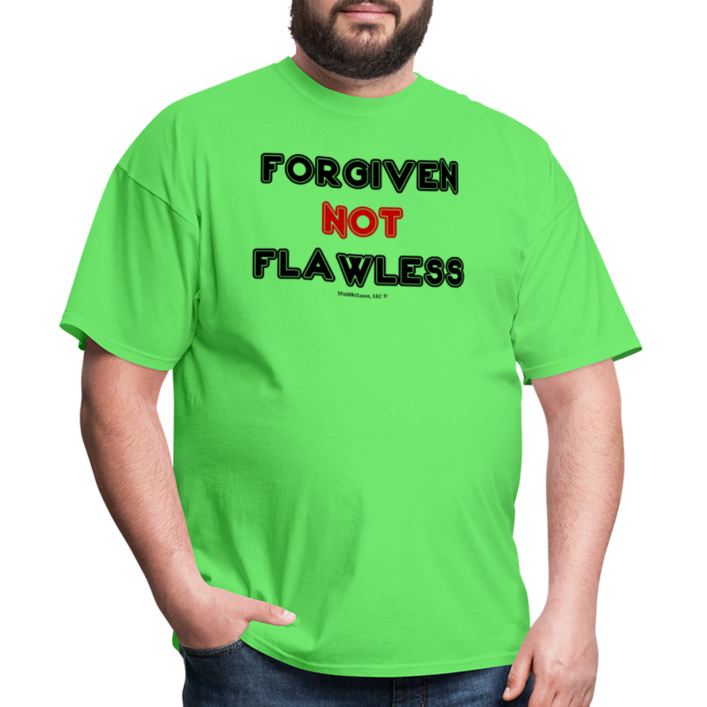 Forgiven Not Flawless Unisex Classic T-Shirt - kiwi