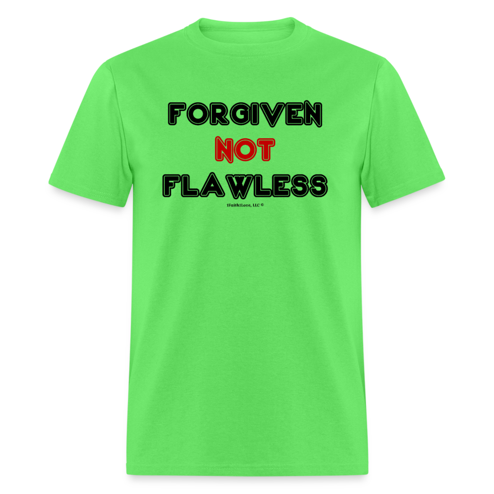 Forgiven Not Flawless Unisex Classic T-Shirt - kiwi
